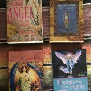 Four Angel Oracle Card Decks